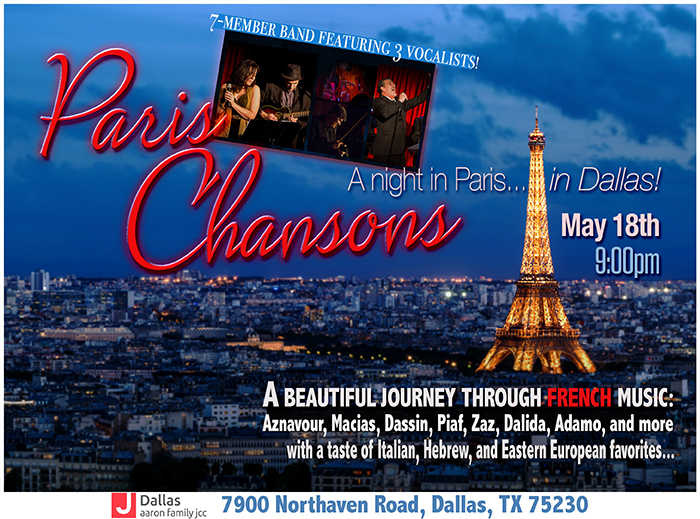 Paris Chansons – A Spectacular Live Concert of International Music!